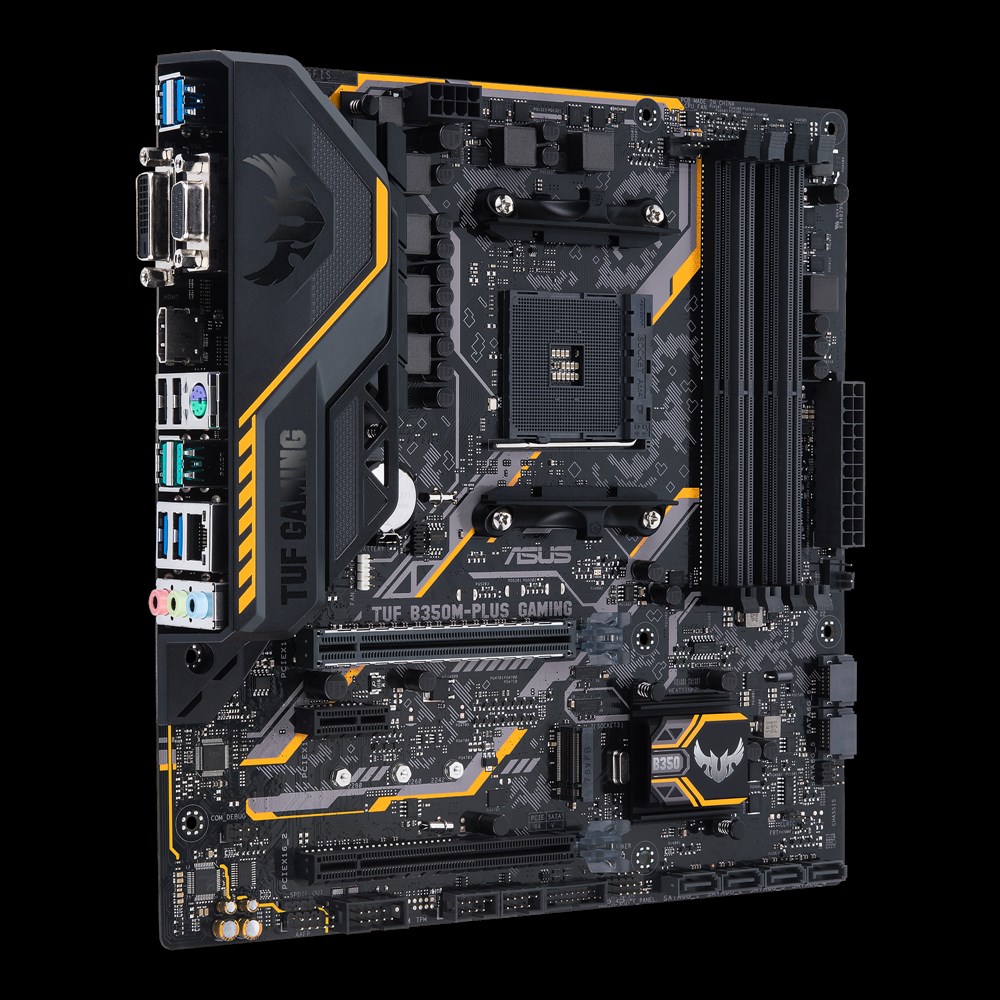 Asus TUF B350M-Plus Gaming - Motherboard Specifications On 